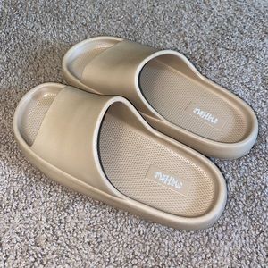 Target Mad Love Tan Slides